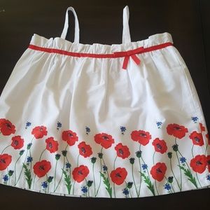 Janie And Jack size 6 poppies top New no tags